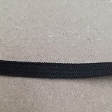 Elastico piatto mm. 7 COLORE NERO