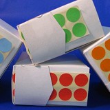 Segnafalli Colorati su Carta mm. 15